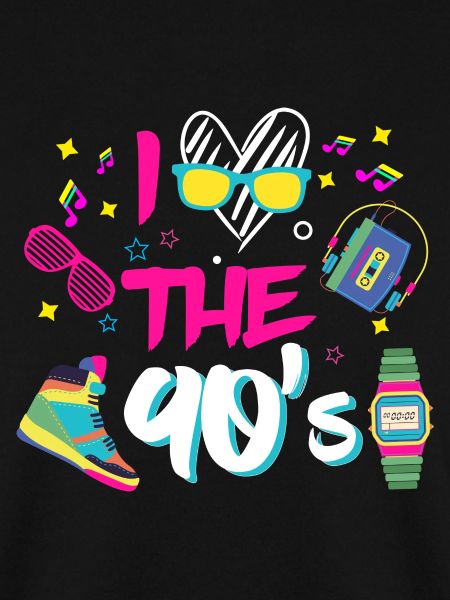I Love the 90s/Neunziger/Mottoparty/Retro/Party