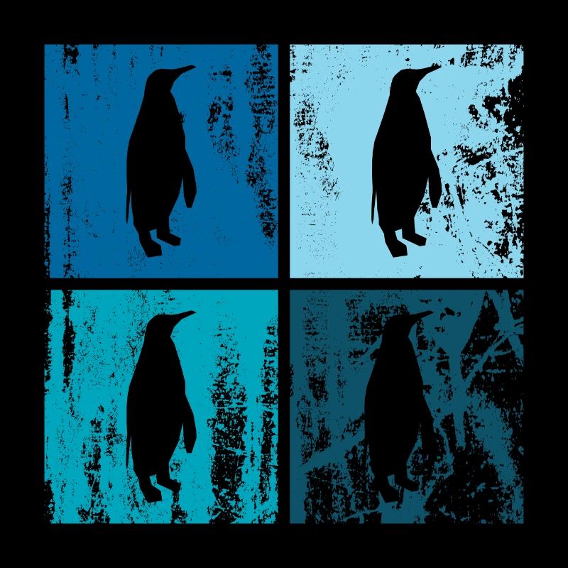 4 x Kaiserpinguin