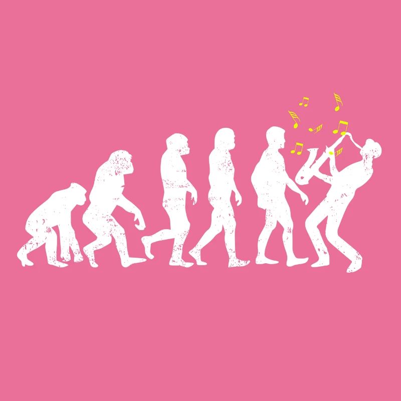 Evolution Jazz Sax Saxophone Musician