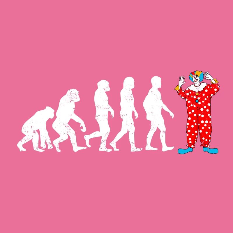 Evolution of Clown Evolution