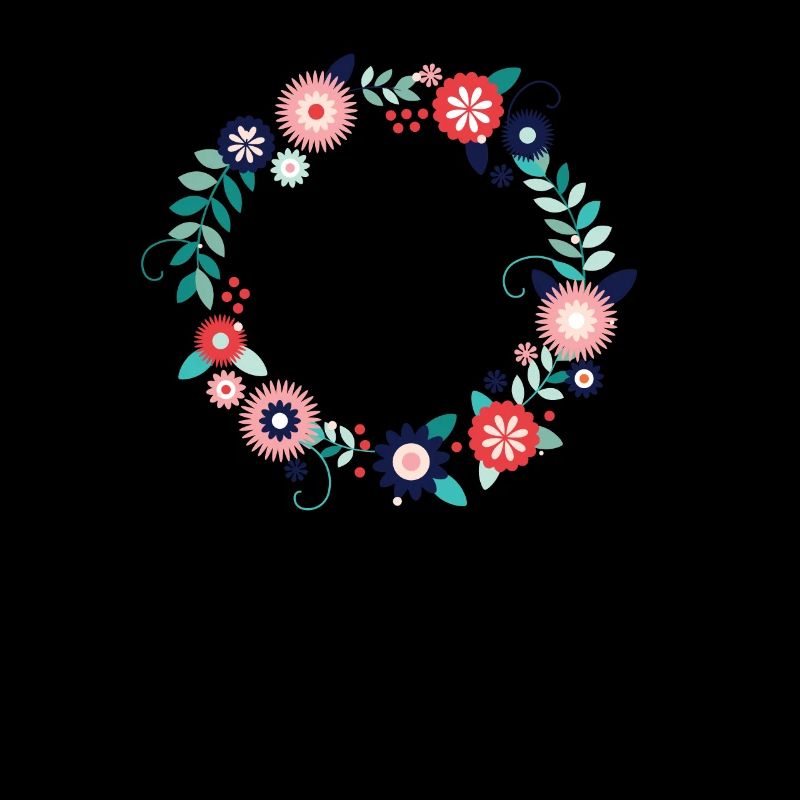 Create your own flower wreath