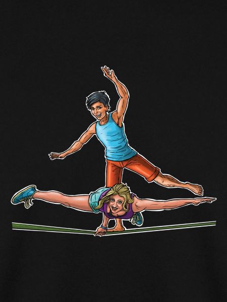 Slackliners - slackline lovers