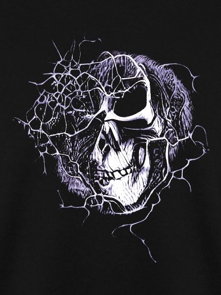 Thunder Halloween Skull