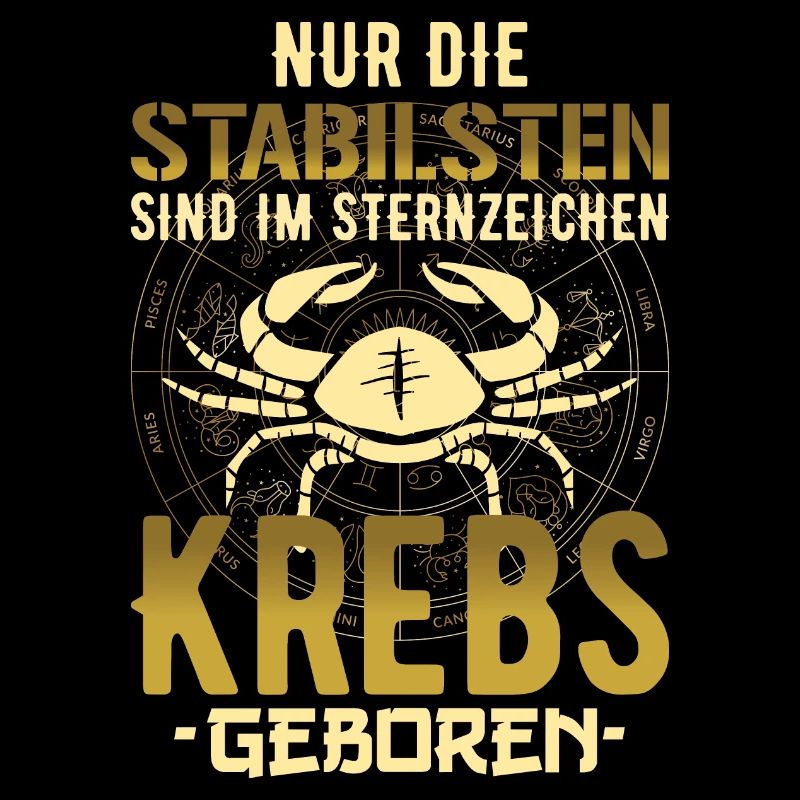 Sternzeichen Krebs Krebse Spruch Geschenk