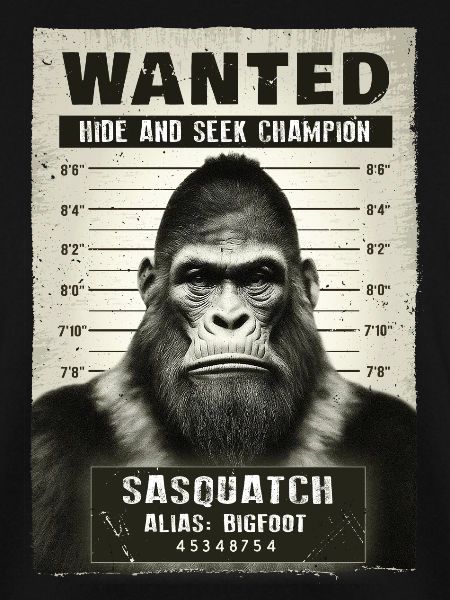 Bigfoot mugshot