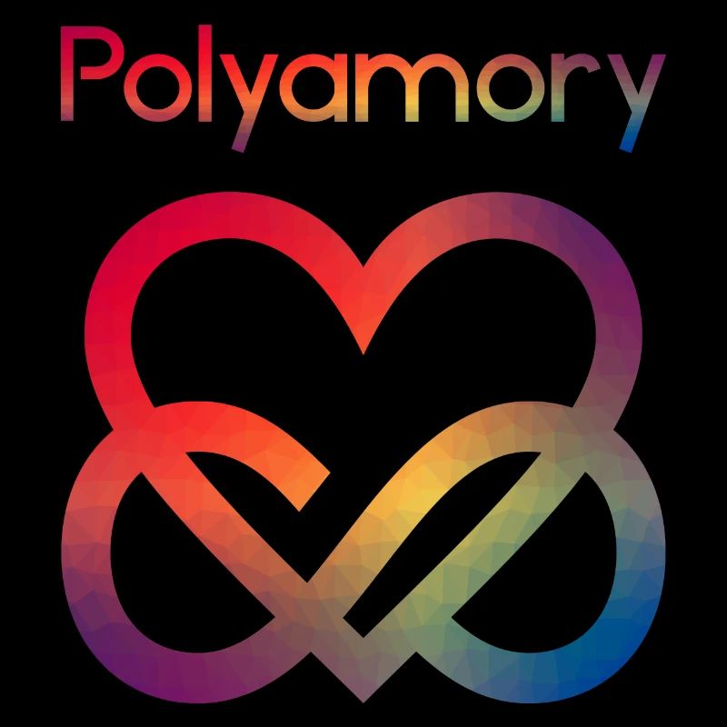 Polyamory Infinity Heart | Polyamorie Geschenk