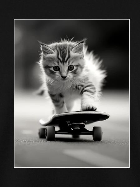 Skating Kitty