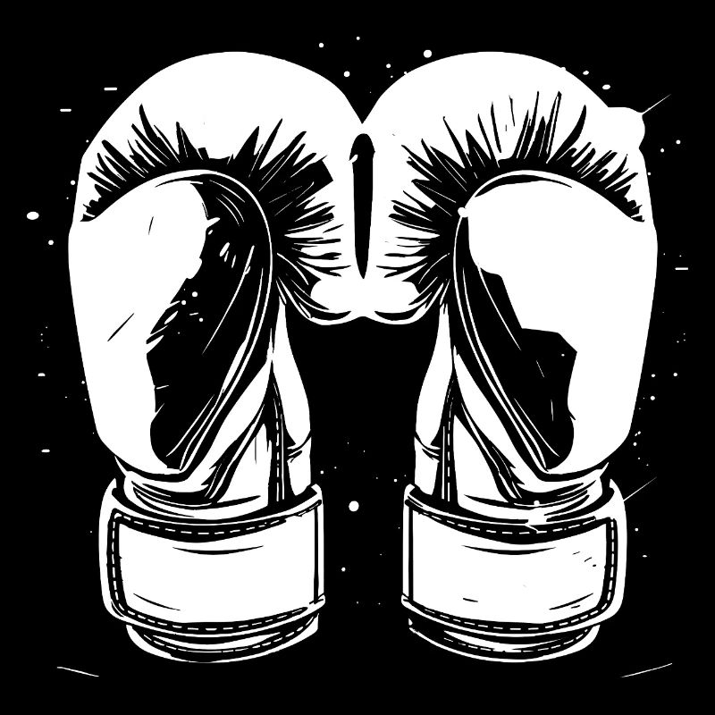 Boxing Gloves Drawing