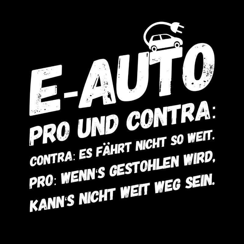 Lustige Sprüche E-Auto Elektro Klima