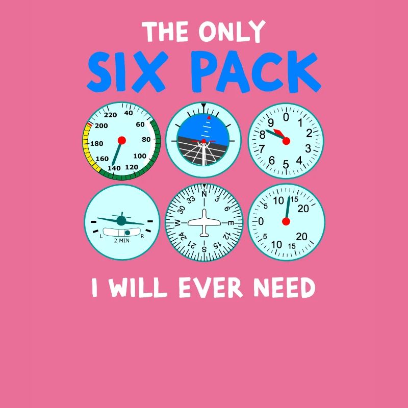 Pack de six pilotes - vol, avion, cours de pilotage