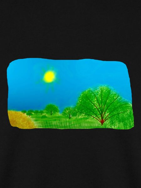 Bäume und Wiese