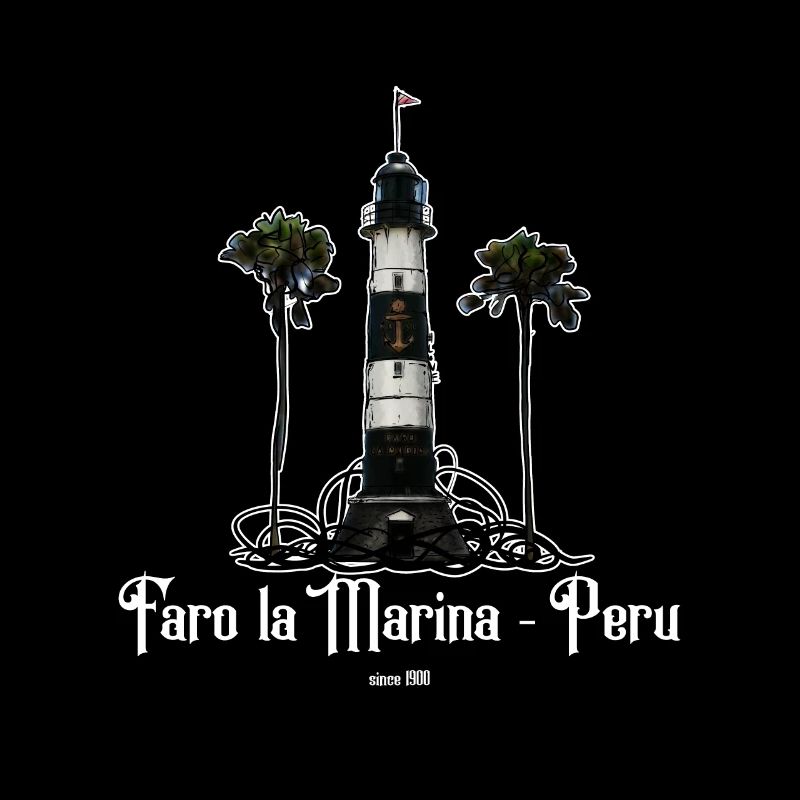 Faro la Marina Peru Leuchtturm