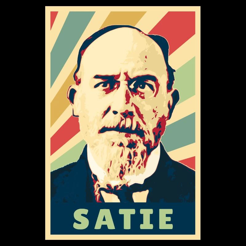 Eric Satie Vintage Colors