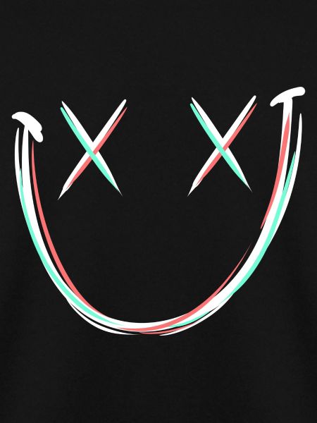 Smile with X eyes