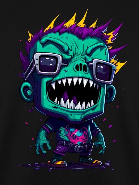 Bunter cooler Zombie