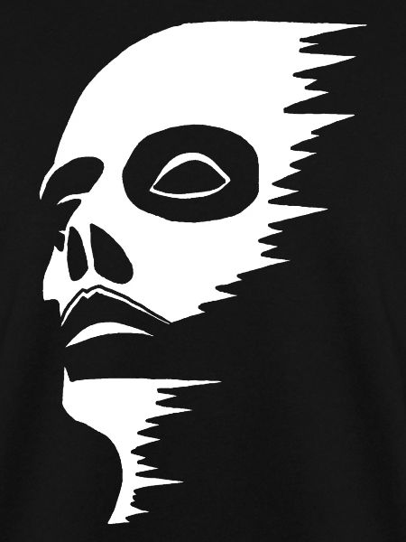 Ghostly face
