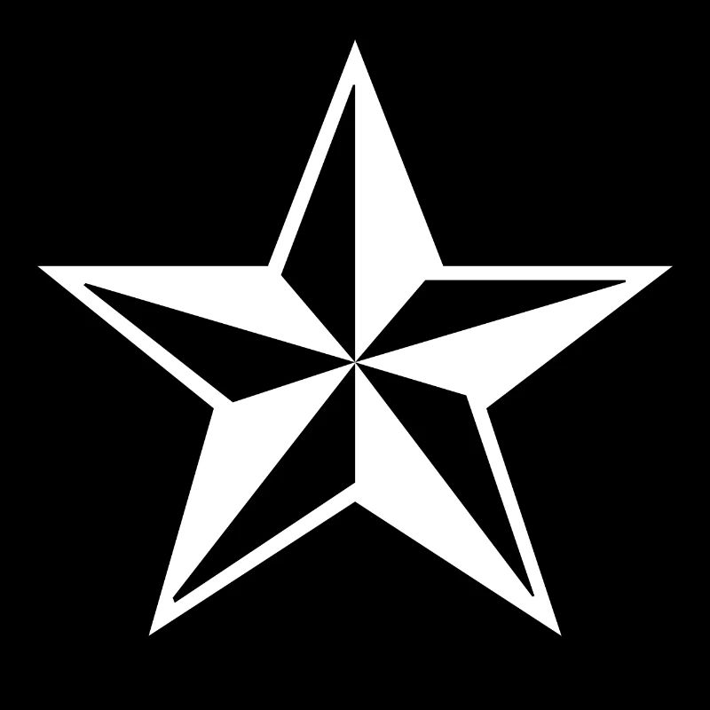 Stern - weiß