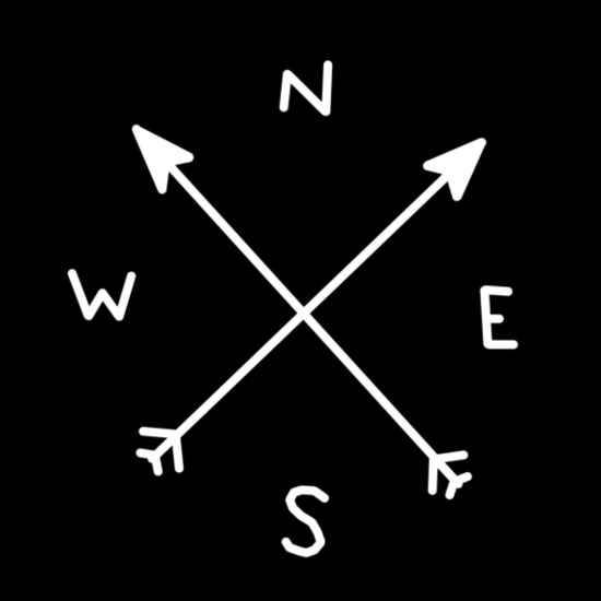Kardinal nord øst vest' Genser | Spreadshirt