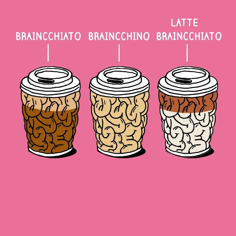 cappuccino coffee brain gift