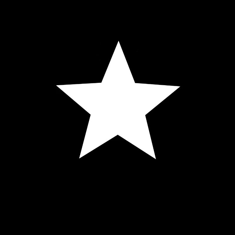 Star in white white star