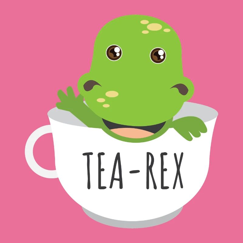 Dinosaurier Tea Rex in der Teetasse - Geschenkidee