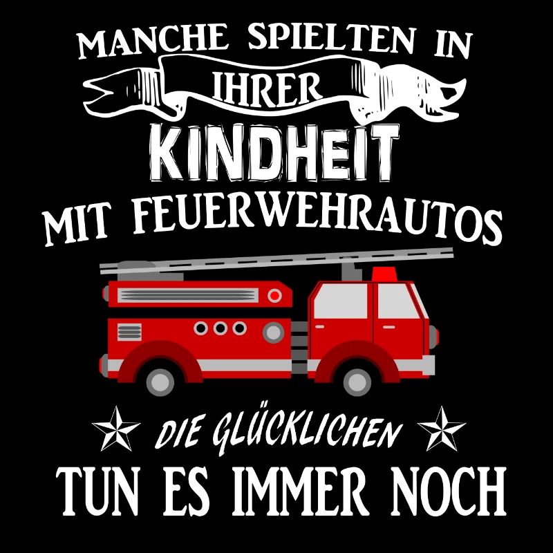 Feuerwehrfrau/mann Feuerwehrauto Spruch Geschenk