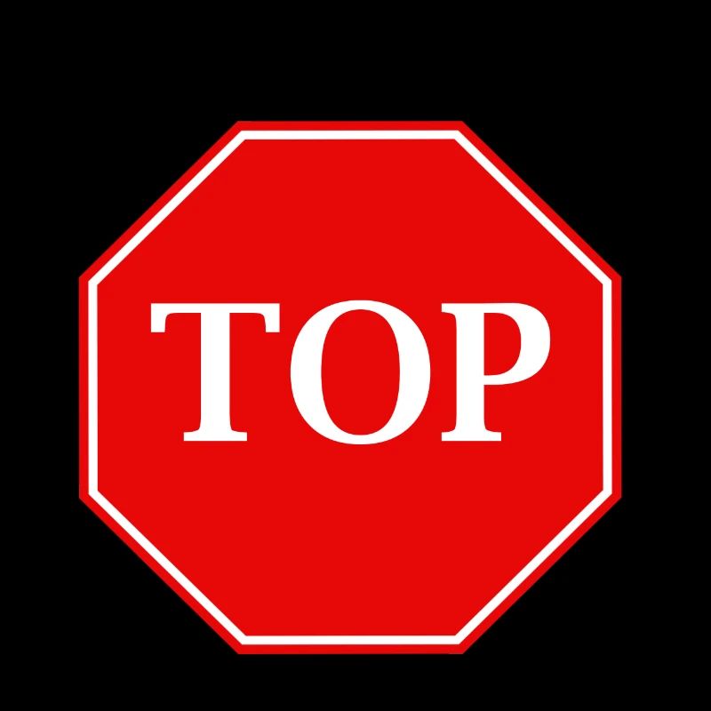 top Schild