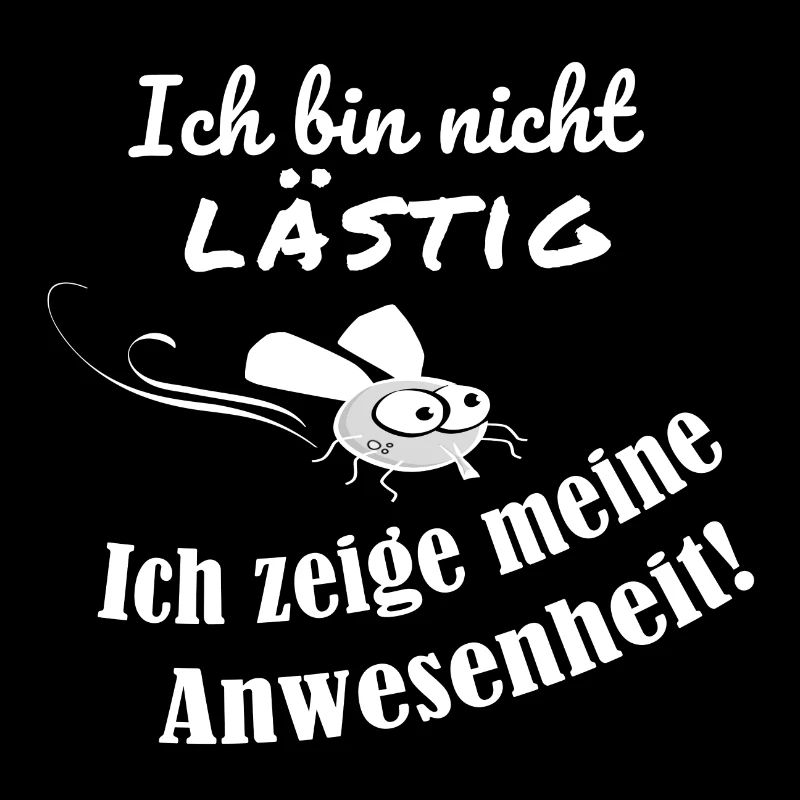 Fliege Lästig Spruch lustig