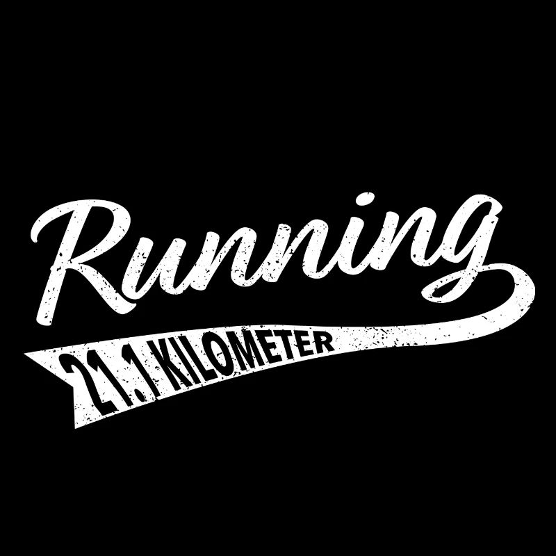 Running 21.1 Kilometers Half Marathon Runner Gift