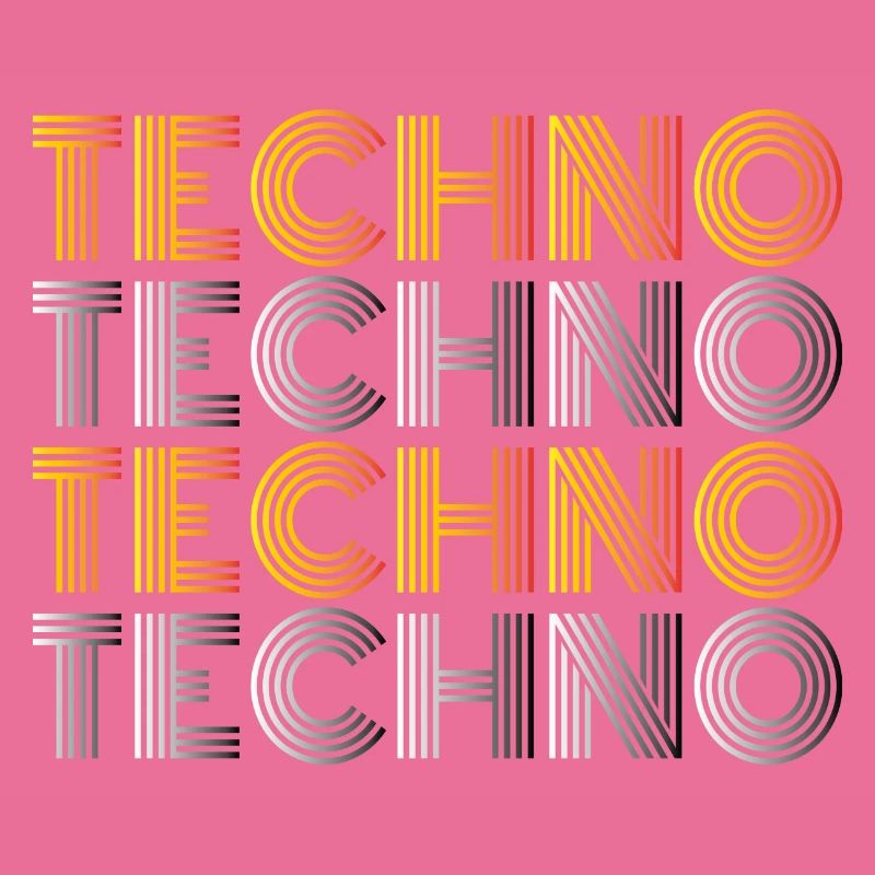Techno Techno Techno Techno Minimal Shirt