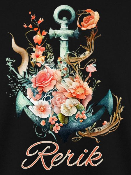 Rerik-Anker mit Blumen