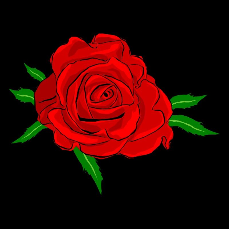 Rote Rose Blume