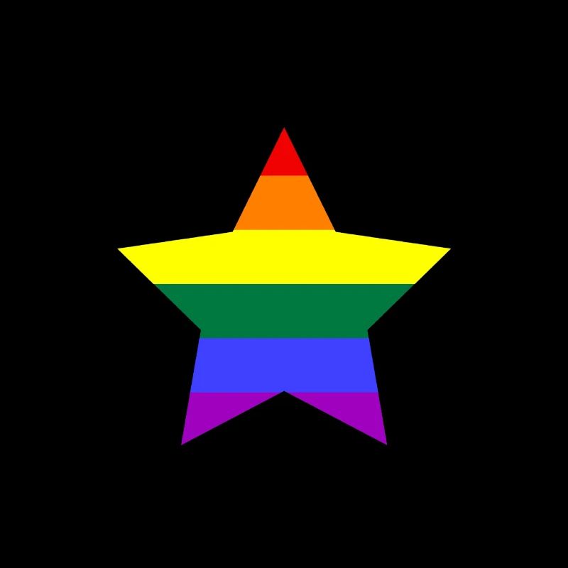 Rainbow star