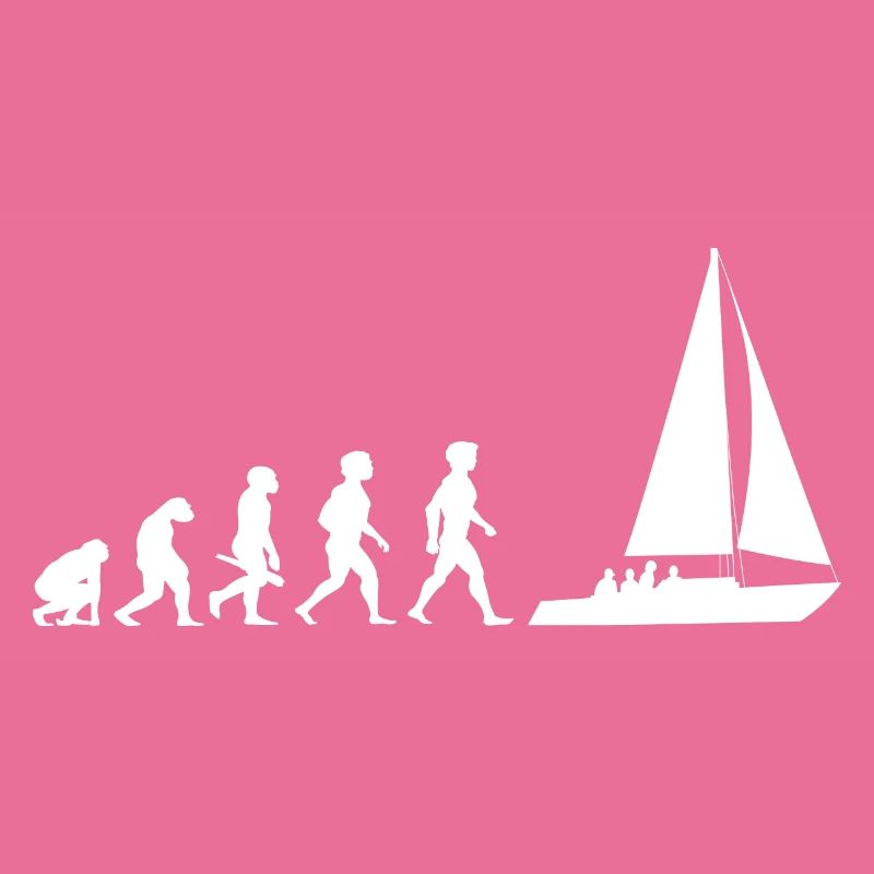Evolution sailing sailboat sailing ship