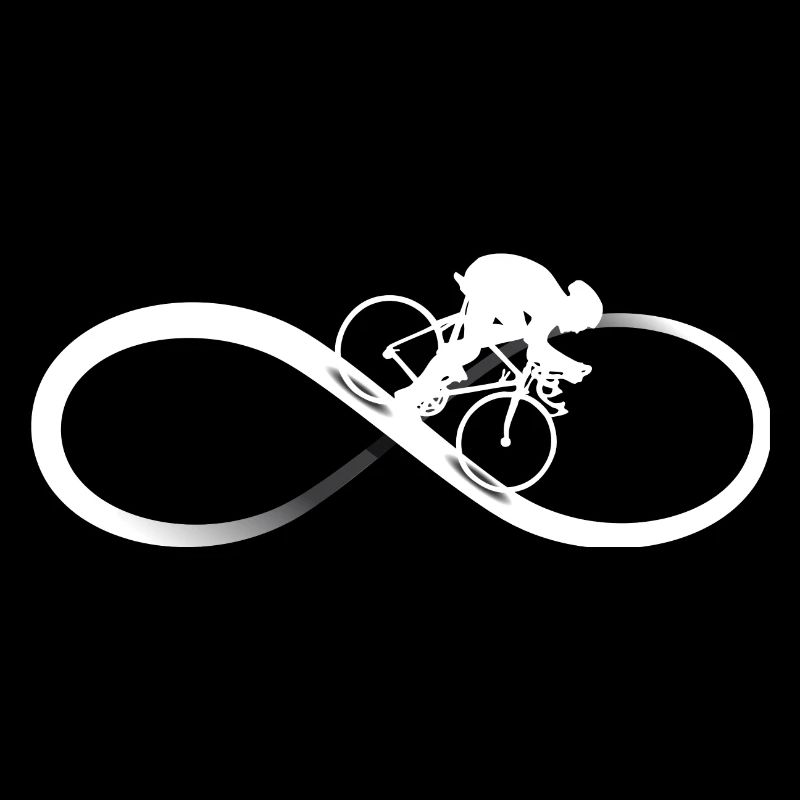 Infini de la route vélo Infinity symbole