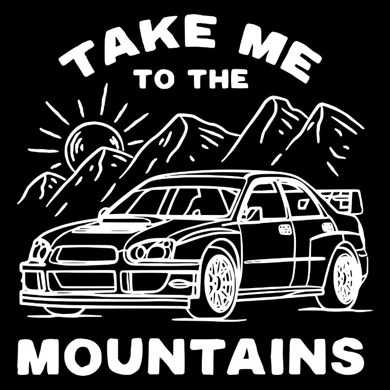 Emmenez-moi à la montée de la montagne WRX STI rallye