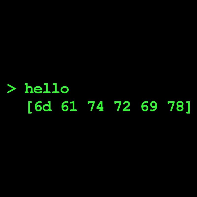 Hello Matrix hex