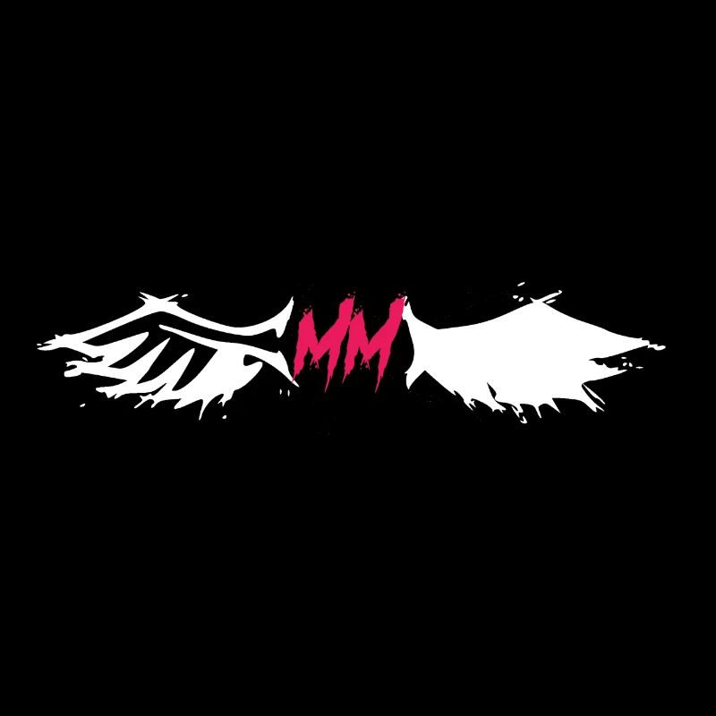 MM with angel wing