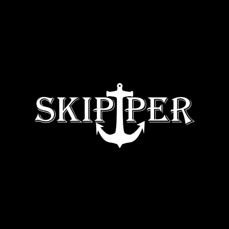 Skipper - Anker - Kapitän - Geschenkidee