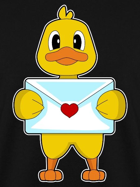 Ente Liebesbrief