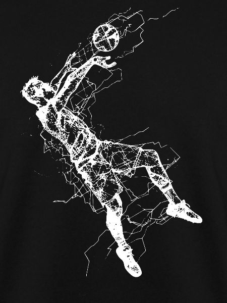 Volleyballer Skizze
