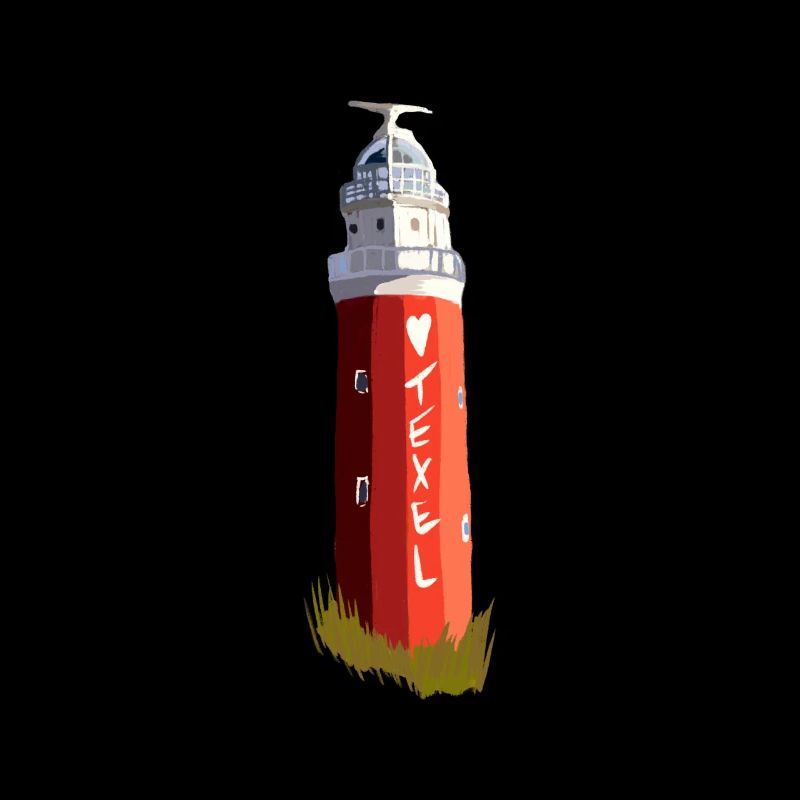 Texel Love The Lighthouse Eierland Fans Gift