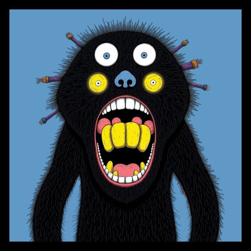 funny Monster Face