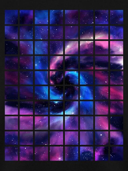 Galactic Grid Journey Tee
