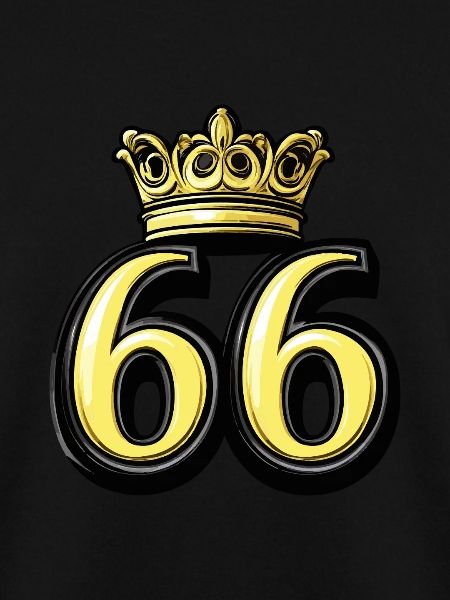 66 Zahl Krone