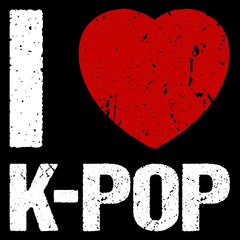 I love K-Pop Music Heart