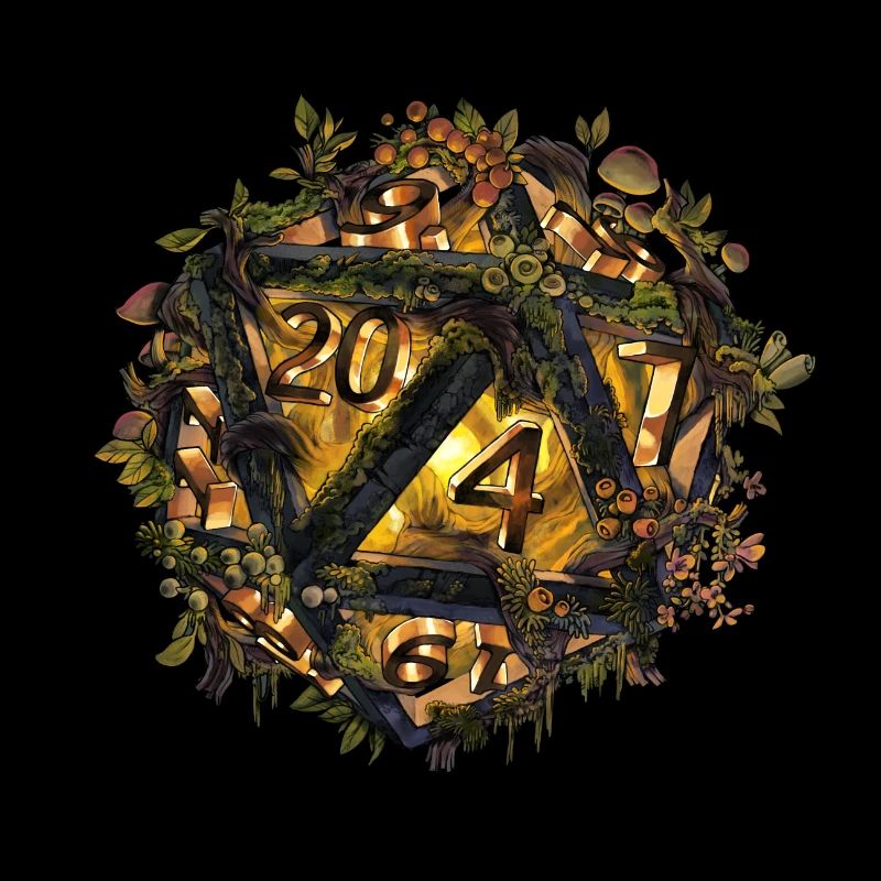 Enchanted Vines Dice