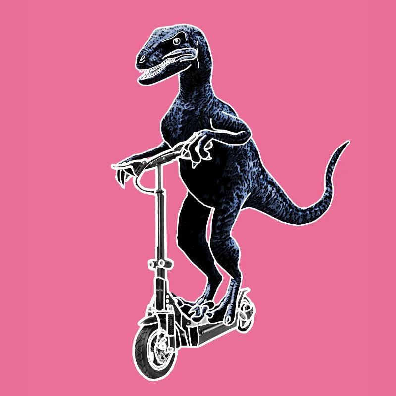 Elektroroller E-Roller Dino Raptor Geschenkidee