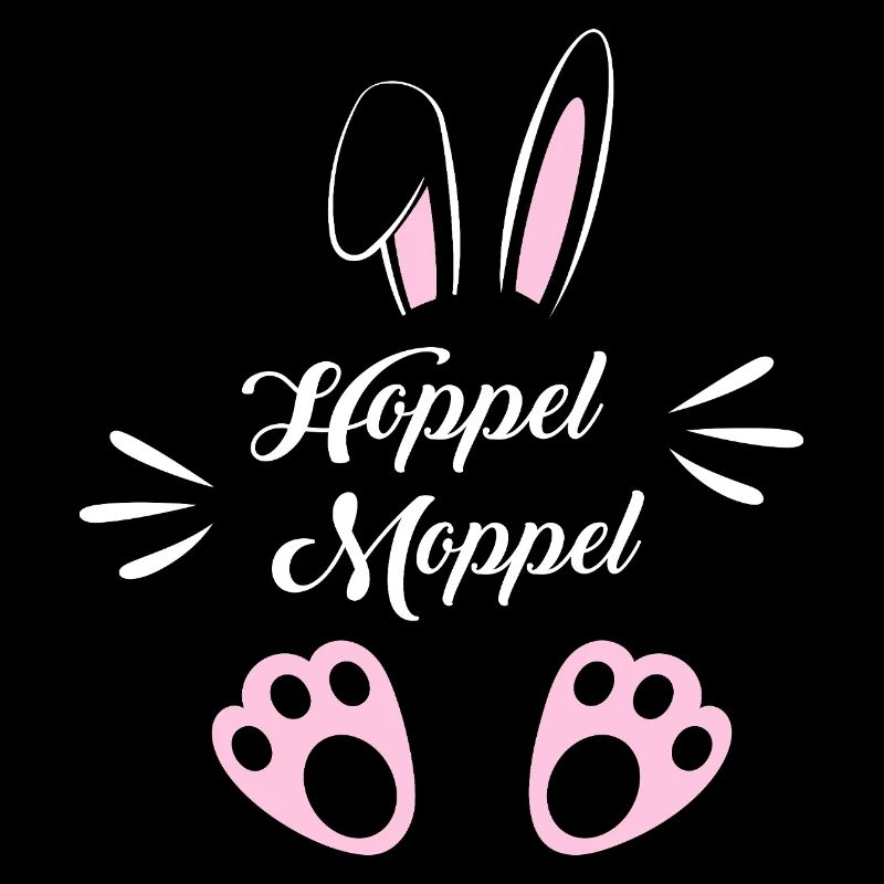 Hoppel Moppel Hasenmotiv