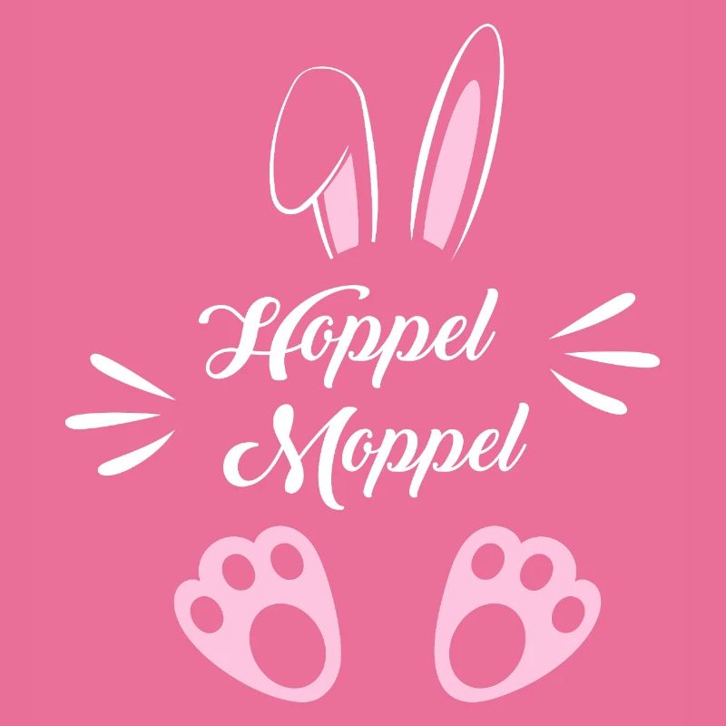 Hoppel Moppel Hasenmotiv